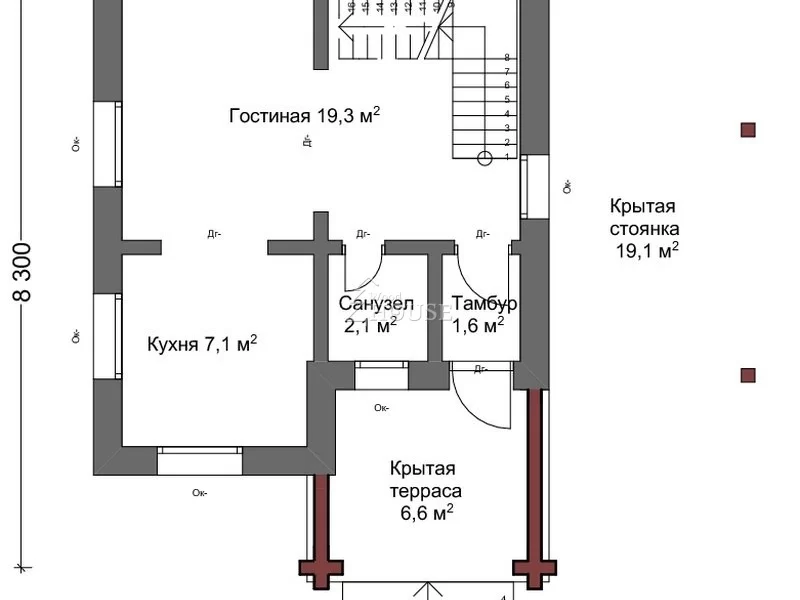 Заказать Комбинированный дом 021 в Москве
