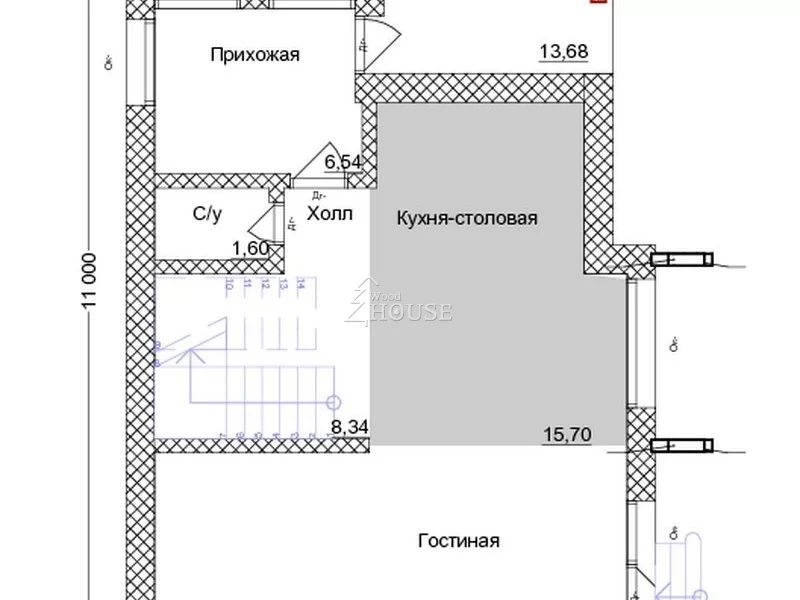 Заказать Комбинированный дом 069 в Москве