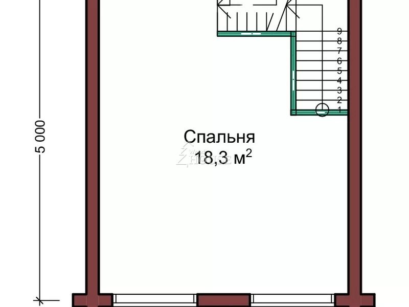 Заказать Баня из бруса 044 в Москве