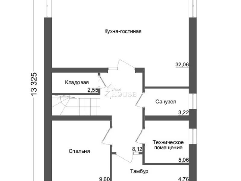 Заказать Дом из блока 043 в Москве